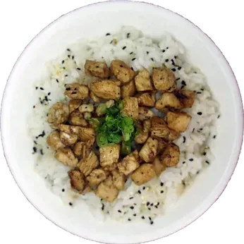 Gohan pollo