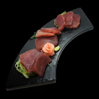 Sashimi atún corte grueso