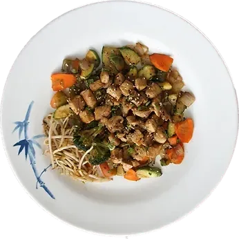 Teppanyaki pollo